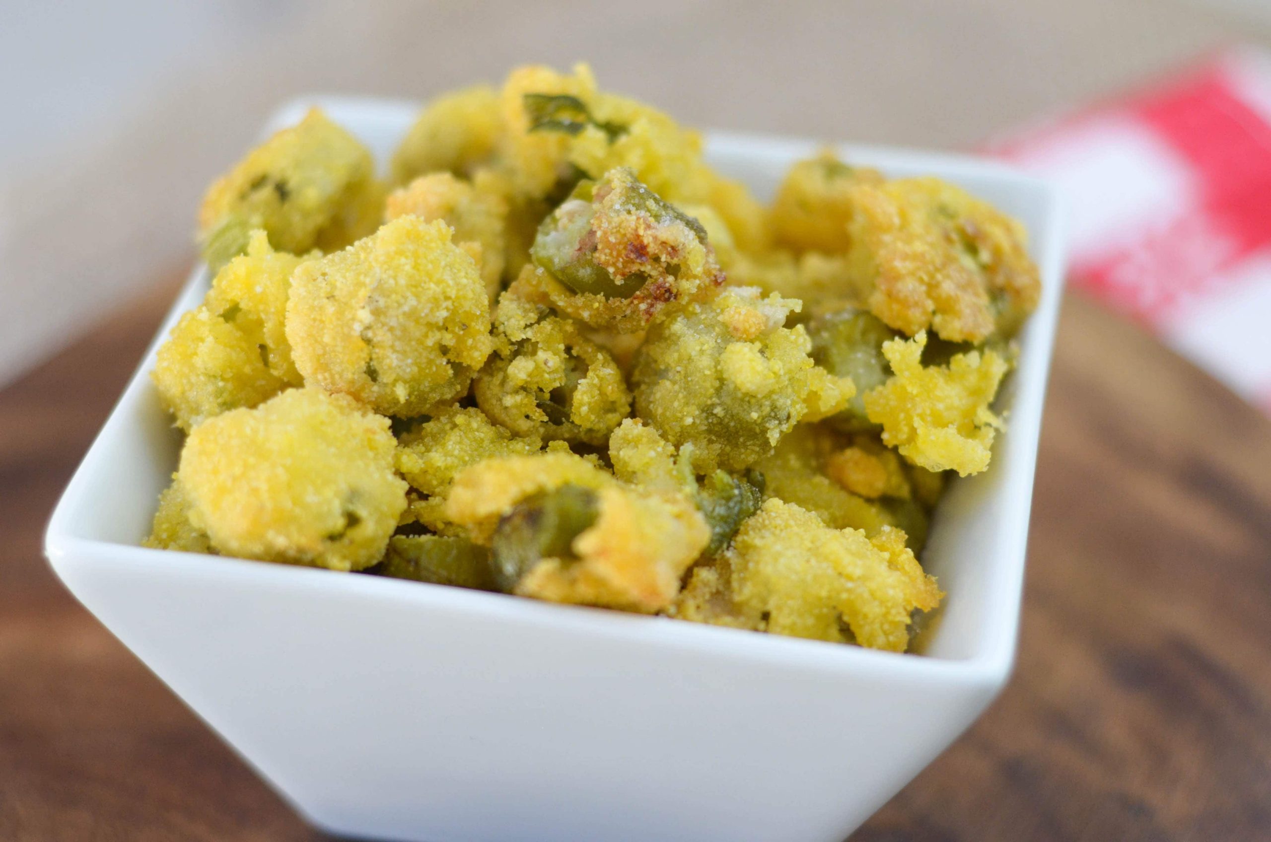 Gluten Free Fried Okra
