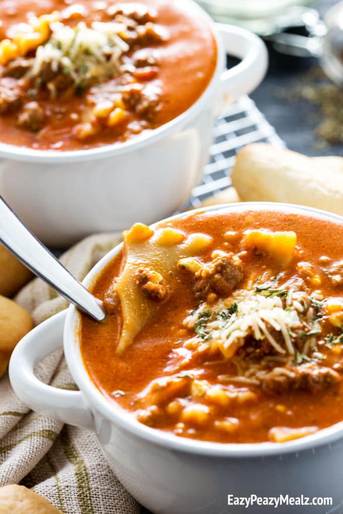 Lasagna Soup - Eazy Peazy
