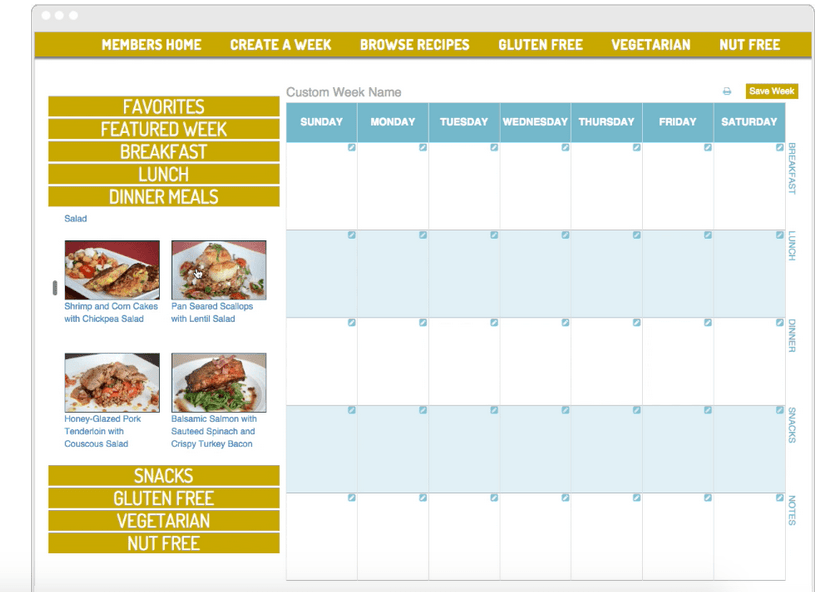 Menu Planning with Healthy Kids