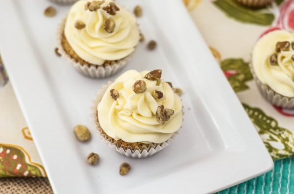 gluten free carrot cake cupcakes