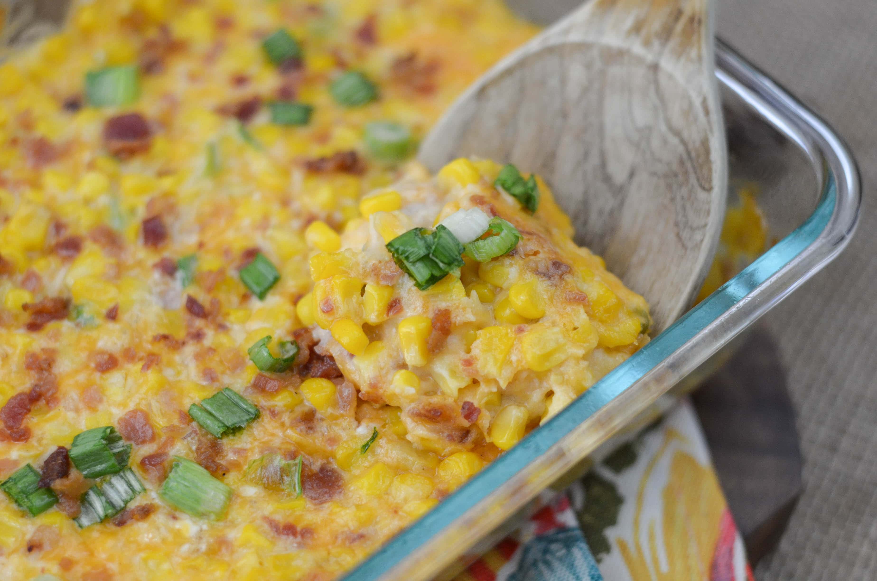 Cheddar Corn Casserole