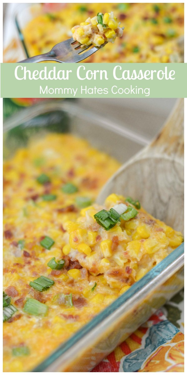 Cheddar Corn Casserole #10MinuteWow #ad