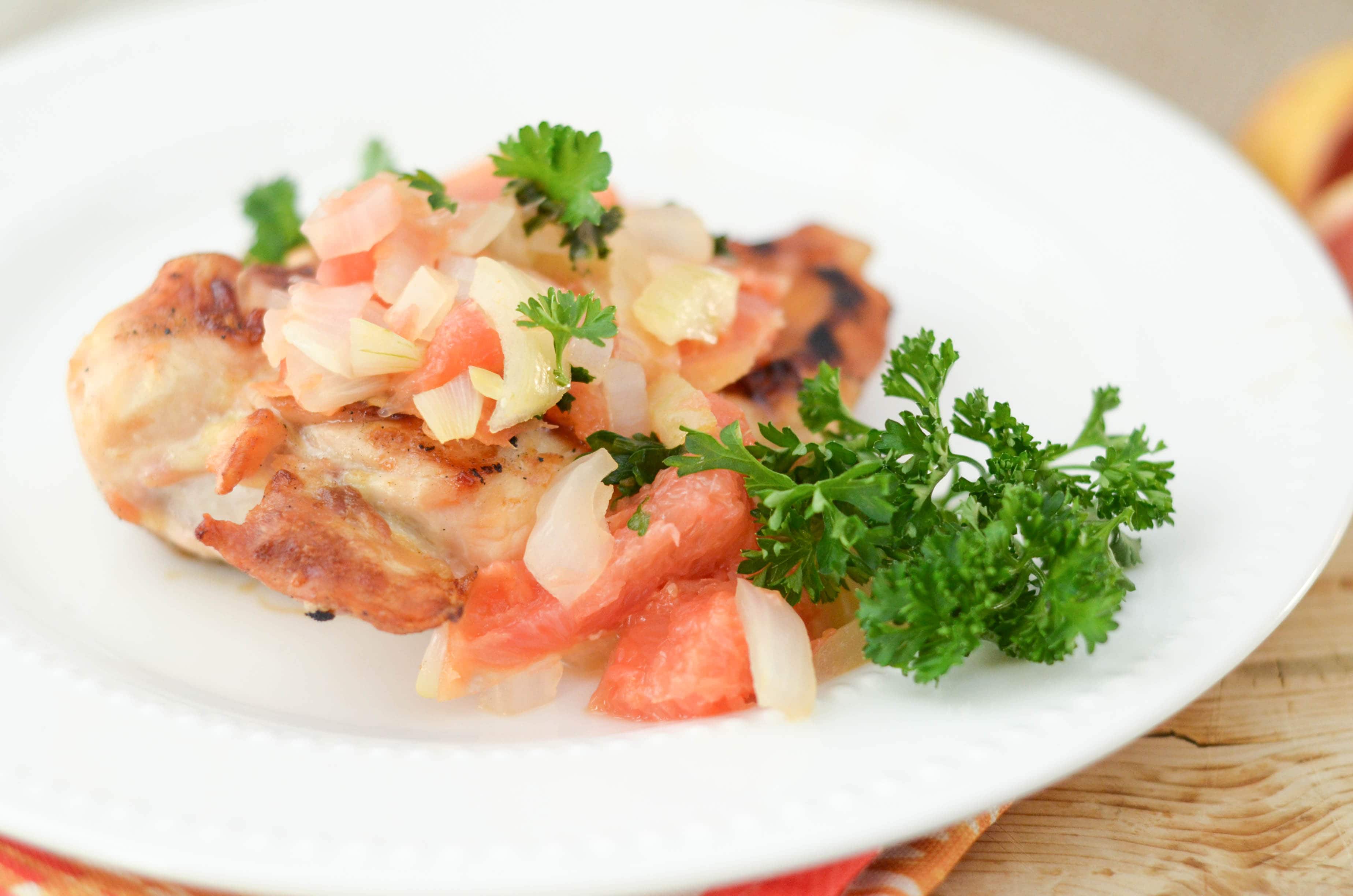 Grapefruit Salsa Chicken