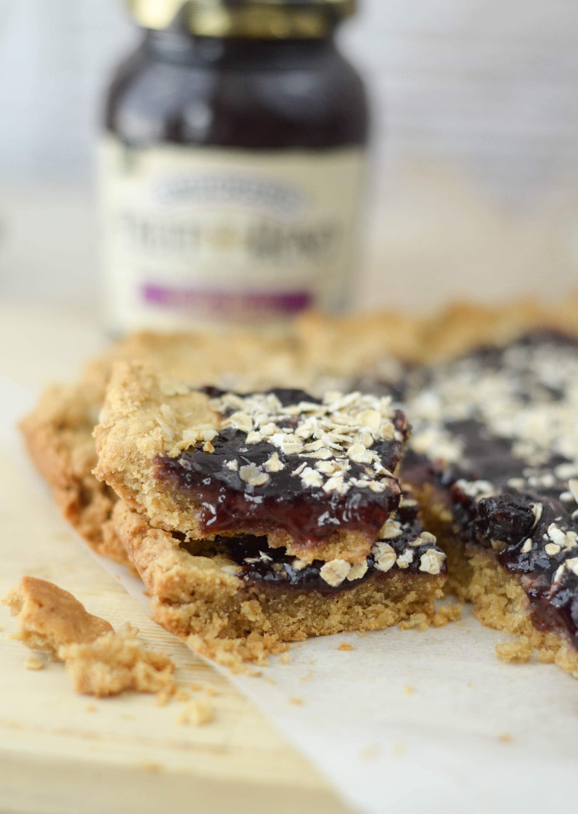 Peanut Butter & Berry Bars