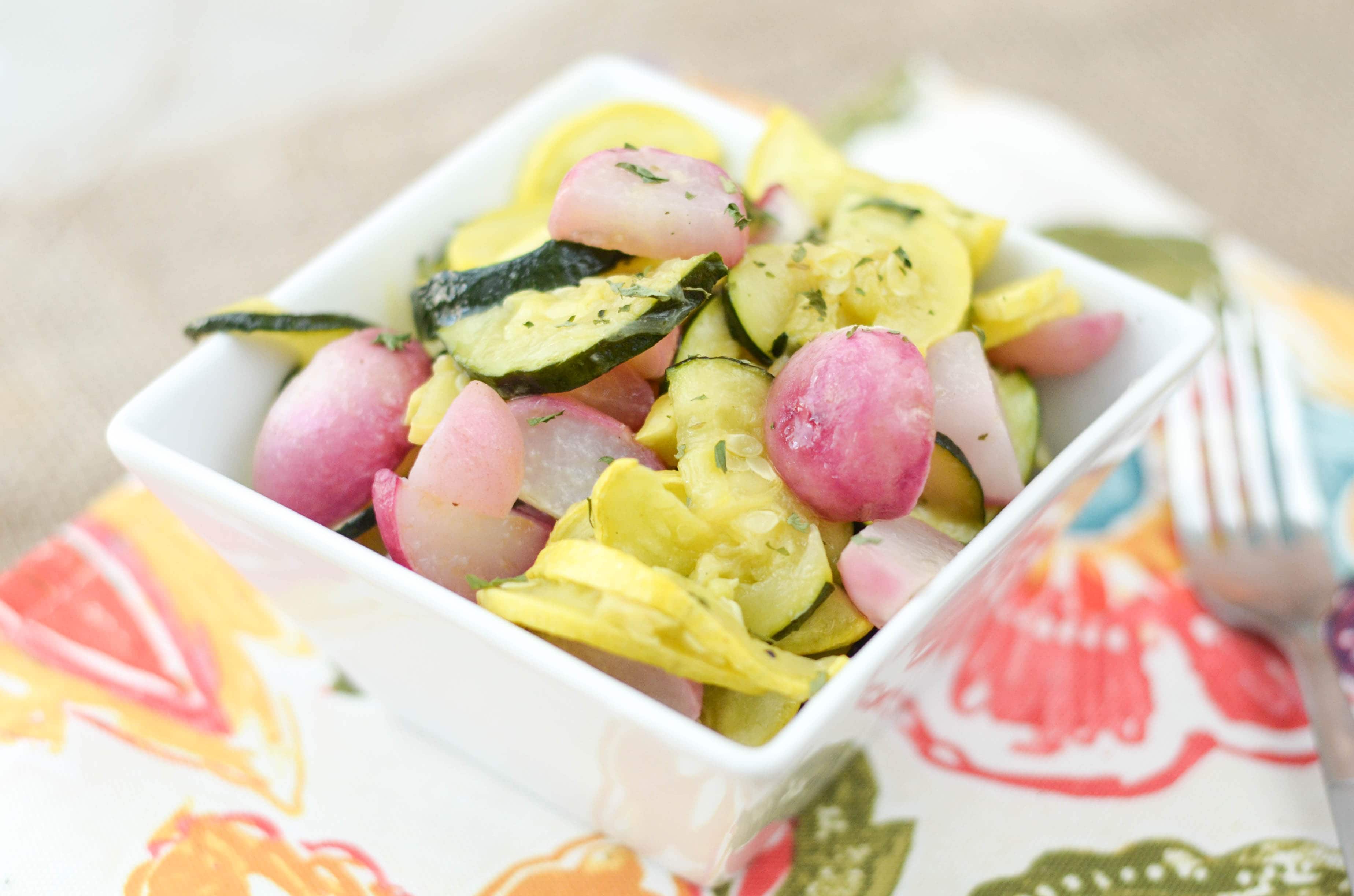 Roasted Radish Salad