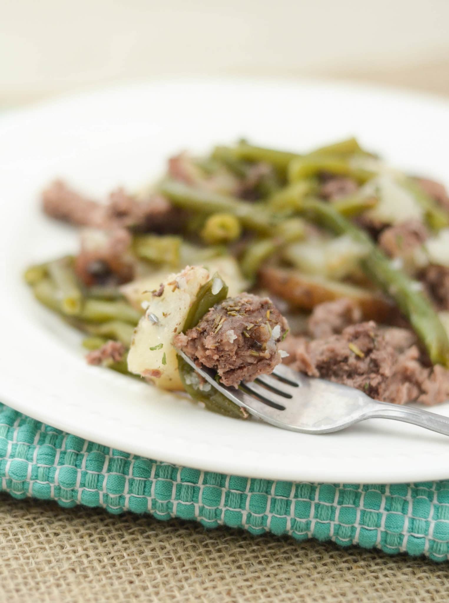 Beef & Veggie Foil Packs
