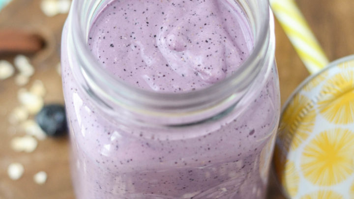 Image for Blueberry Oatmeal Smoothie