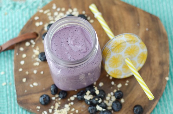 Blueberry Oatmeal Smoothie