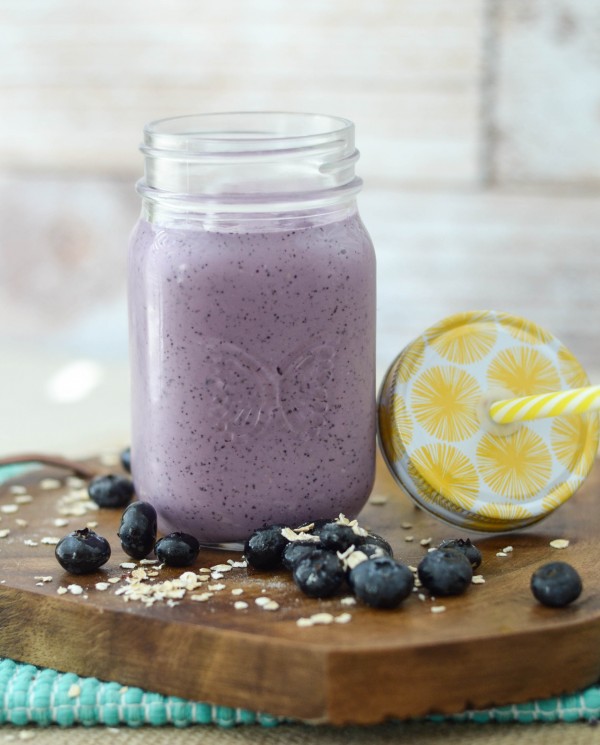Blueberry Oatmeal Smoothie