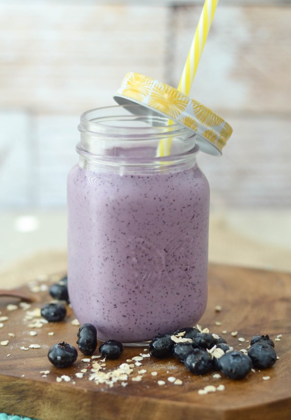 Blueberry Oatmeal Smoothie