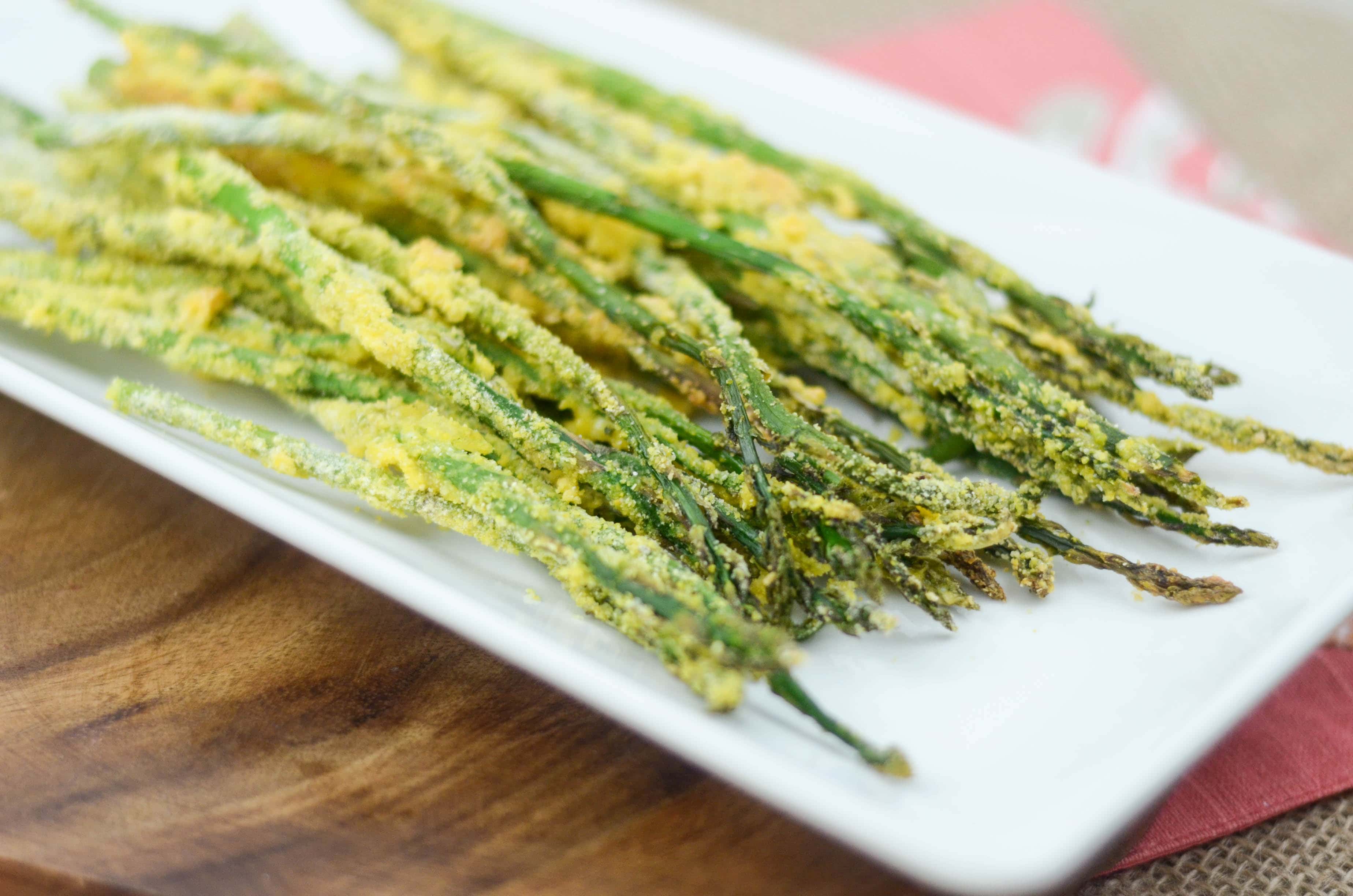 Toaster Oven Giveaway & Baked Parmesan Asparagus