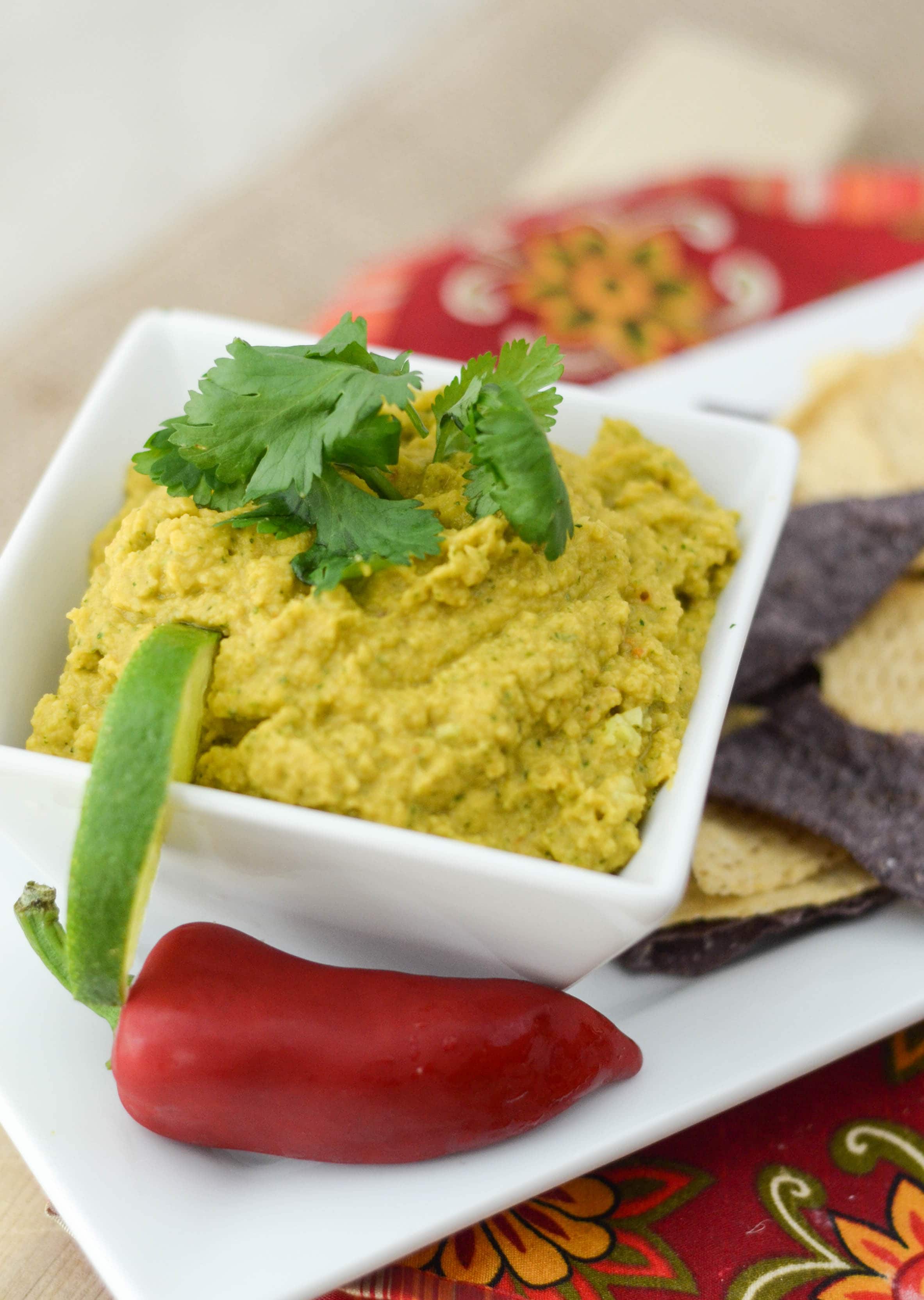 The Best Spicy Guacamole Dip (Gluten-Free)