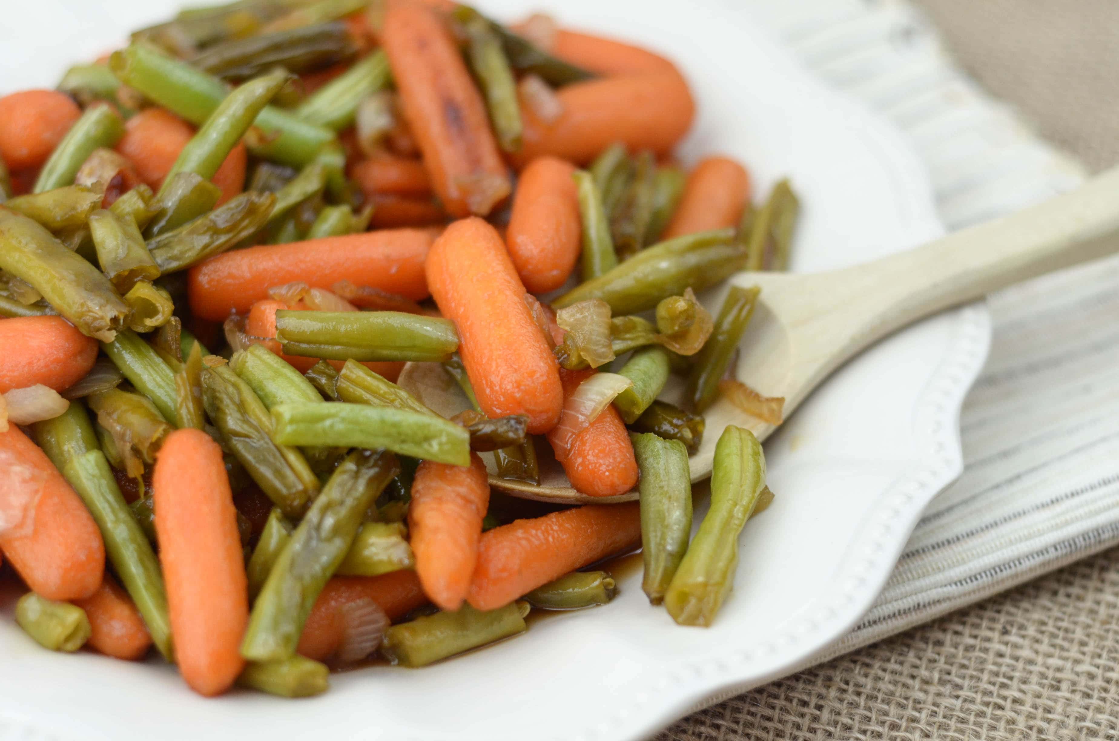 Cider Glazed Vegetables