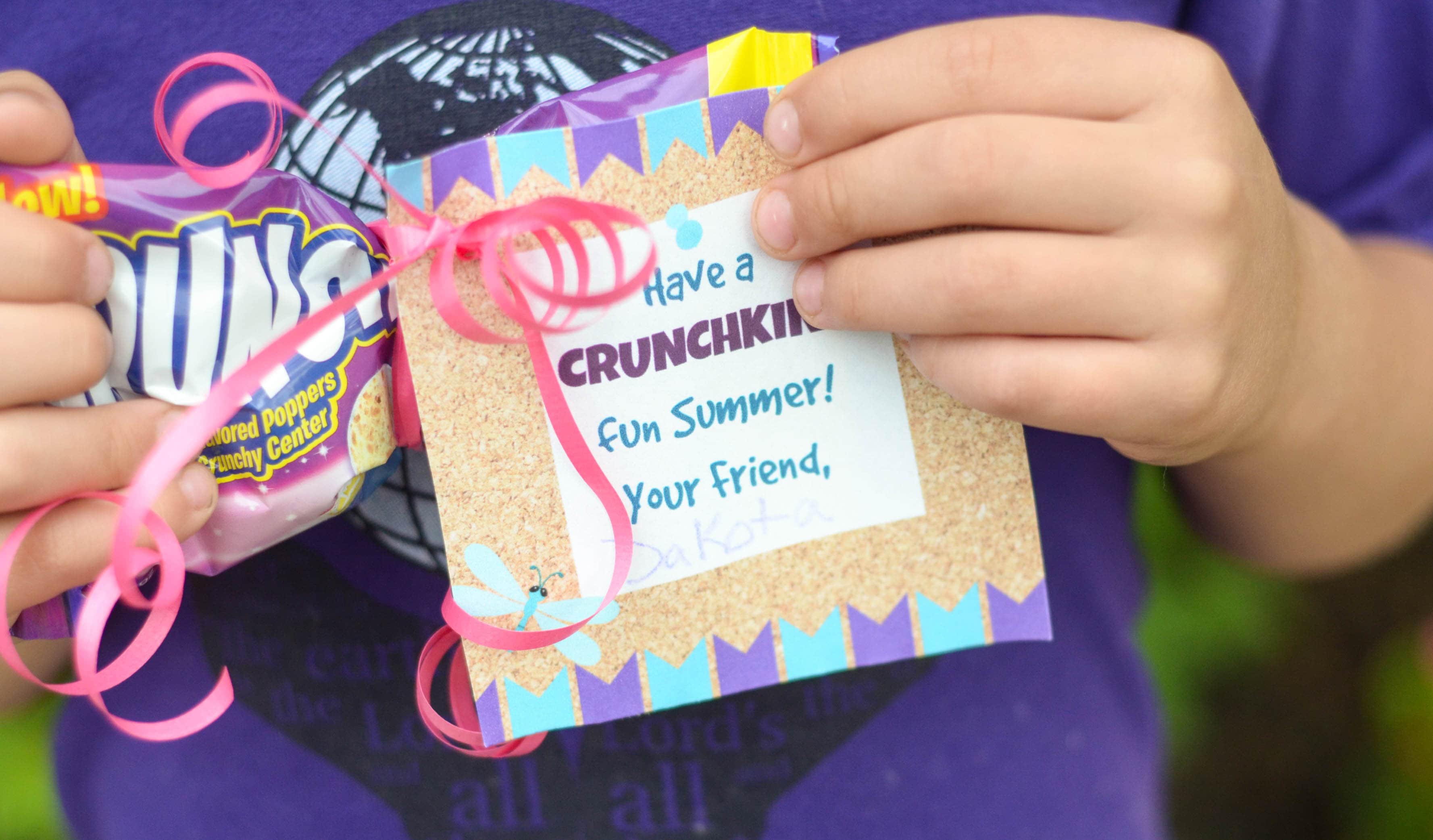 Summer Fun Crunchkins™ Dessert Poppers Printable