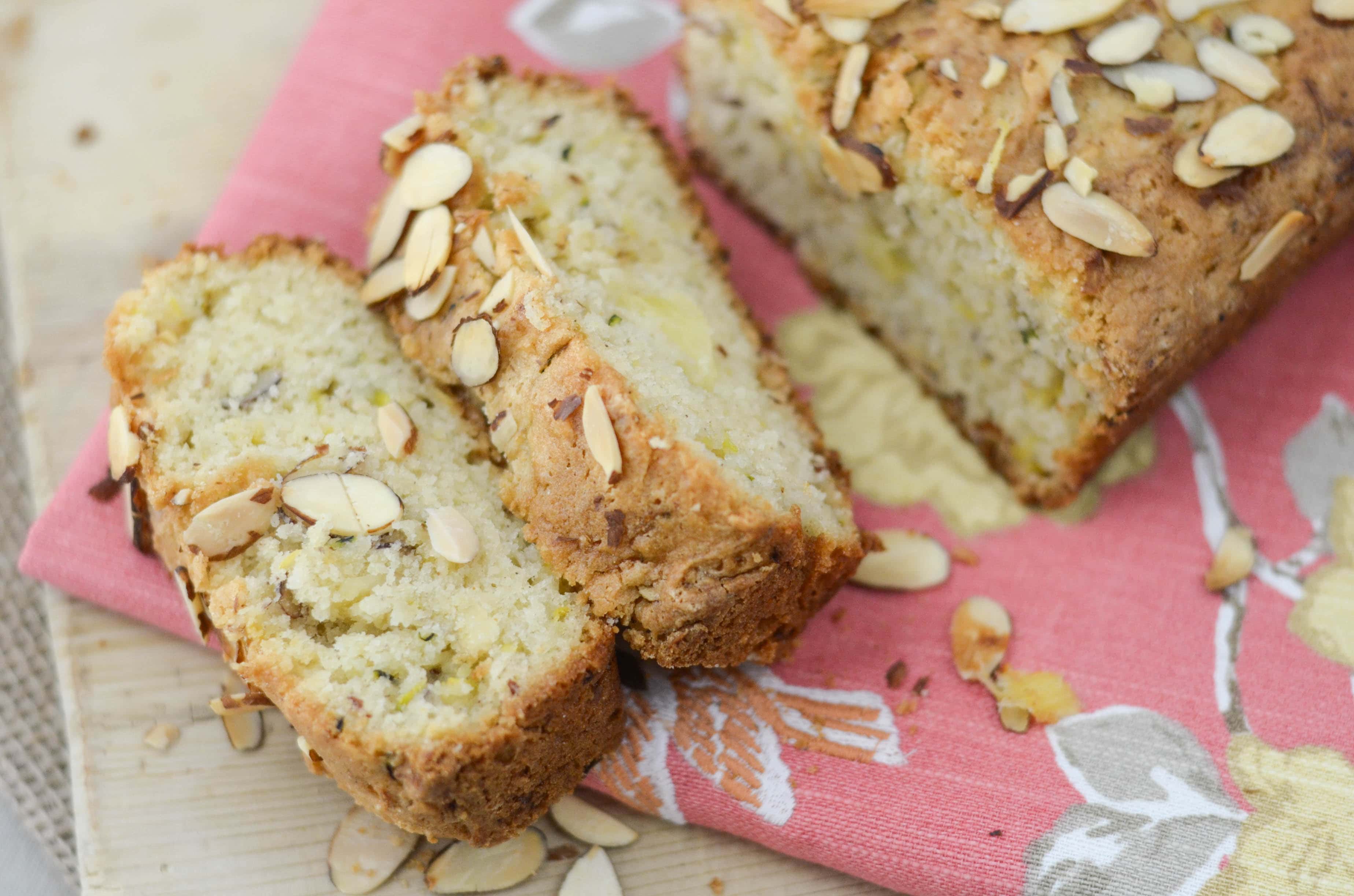 Gluten Free Zucchini Pineapple Bread