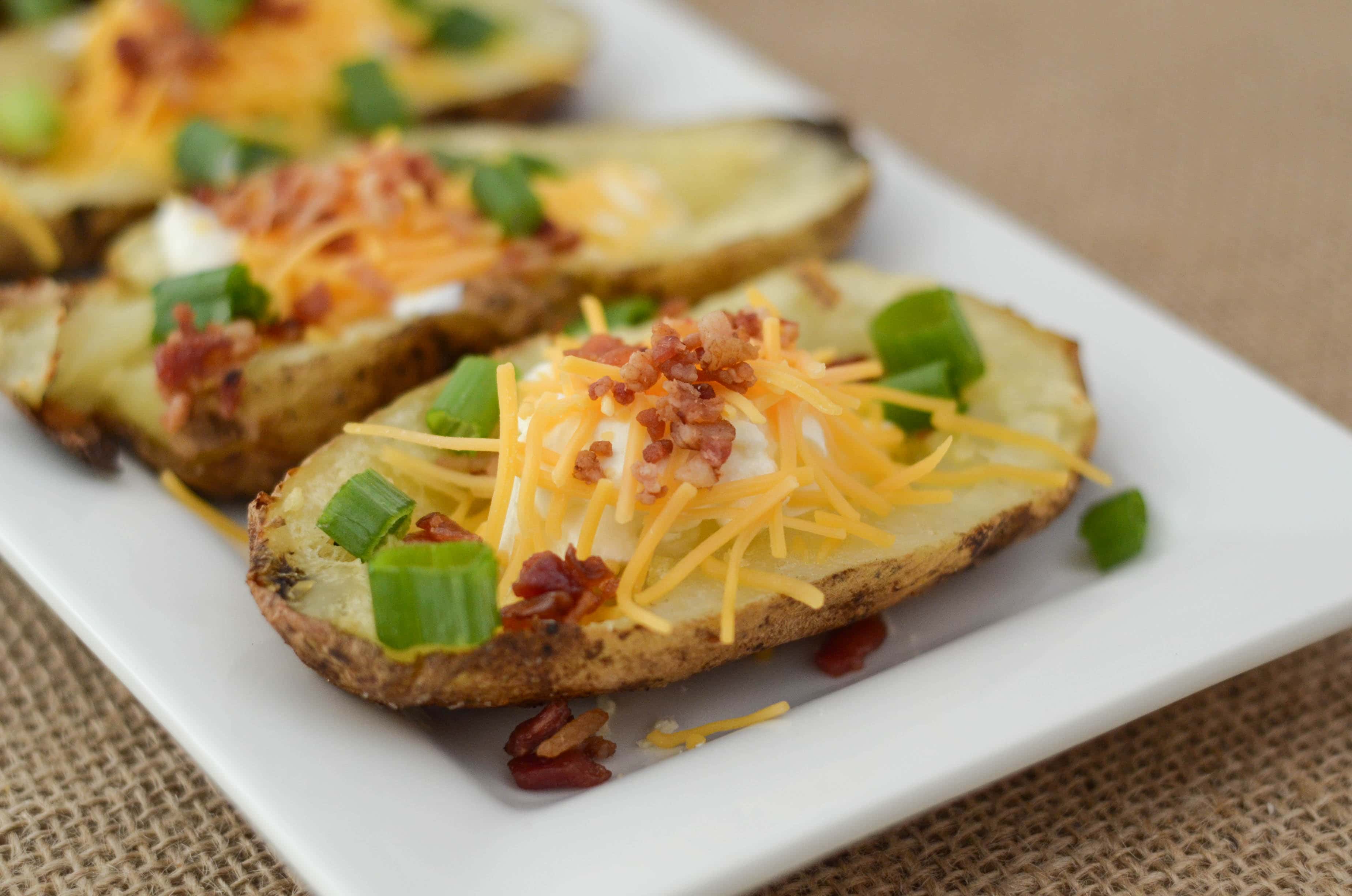 Grilled Potato Skins