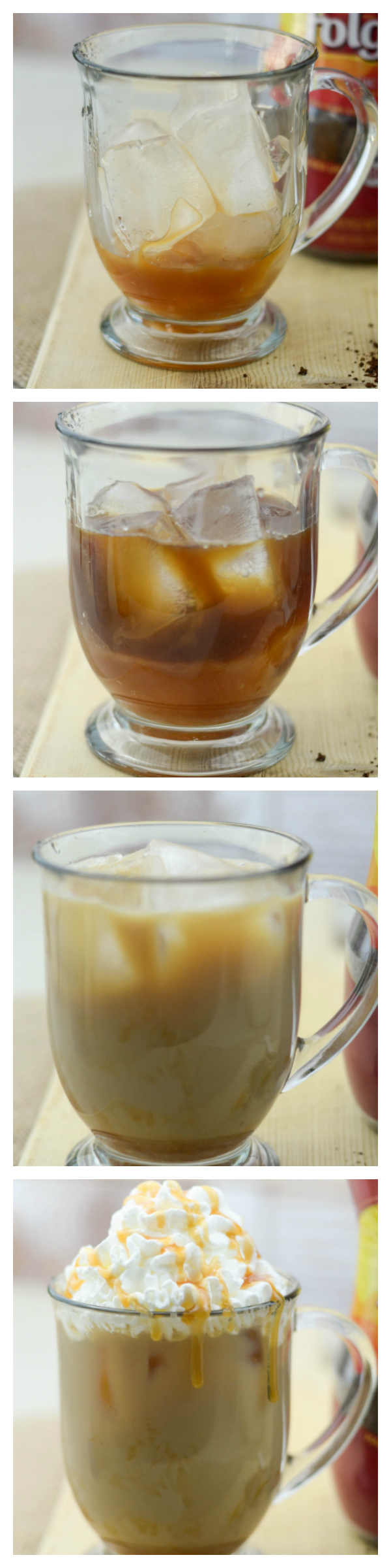 Insant Coffee Caramel Latte - I show you How to Make an Instant Caramel Latte using Instant Coffee. This can be made in just under a minute!