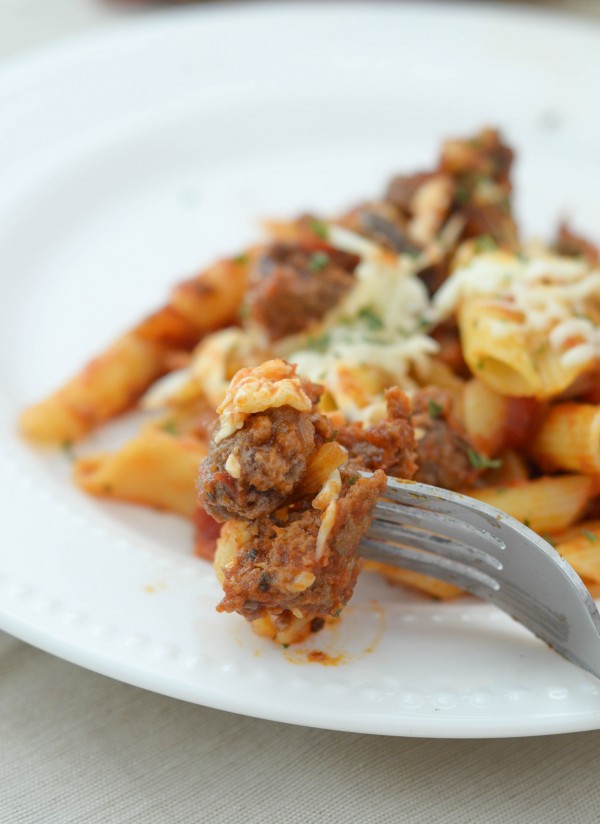 Homestyle Cheesy Penne #SimmeredinTradition #ad