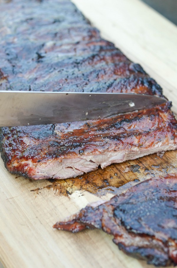 Maple Glazed Ribs #HogWildThrowdown #ad