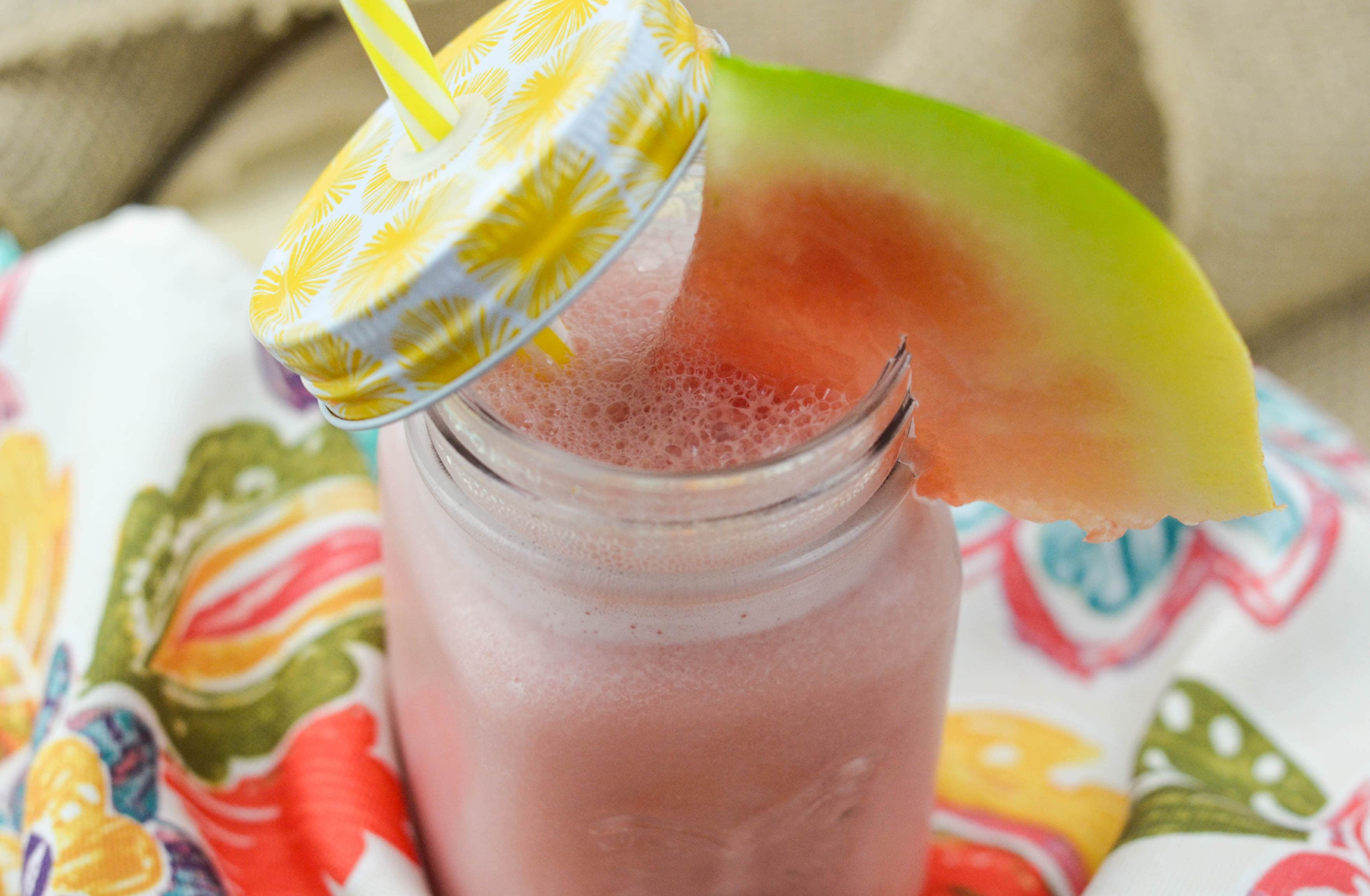 Easy Healthy Watermelon Smoothie