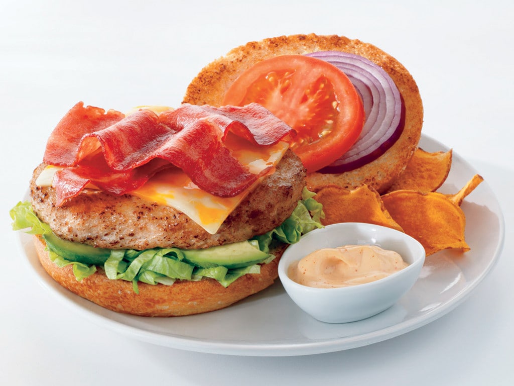 BLT Turkey Burger