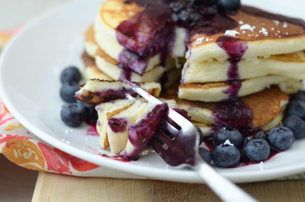 blueberry pancakes