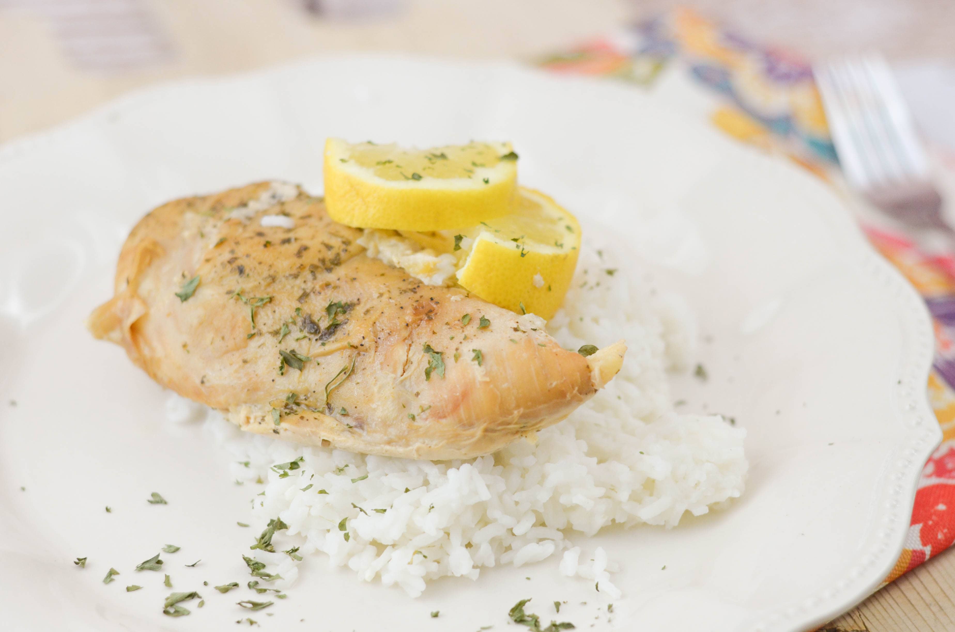Slow Cooker Lemon Ranch Chicken