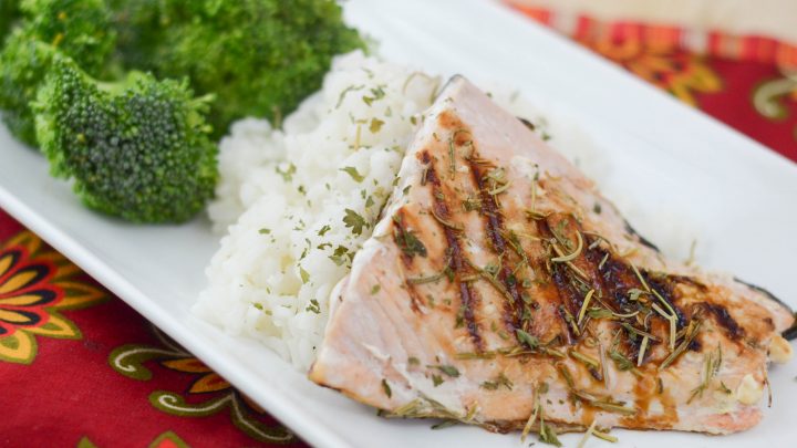 Image for Maple Glazed Grilled Salmon