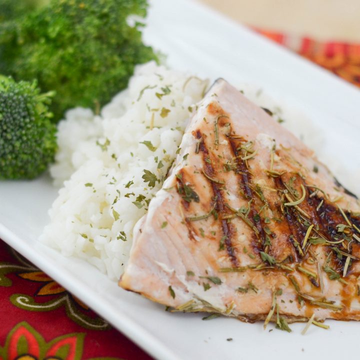Image for Maple Glazed Grilled Salmon