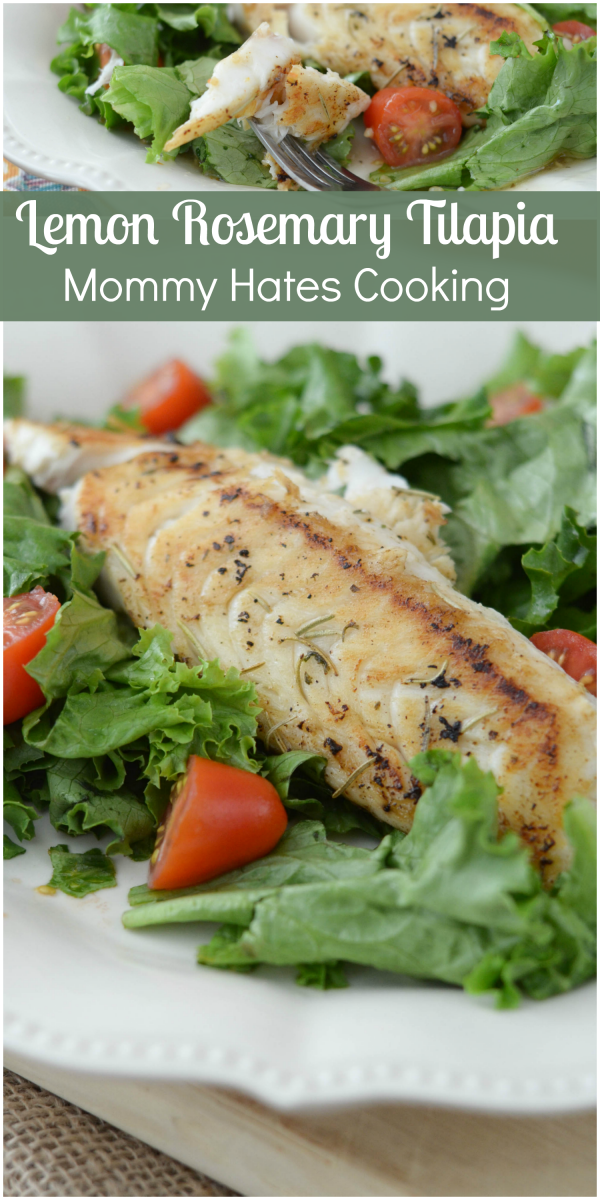 Lemon Rosemary Tilapia