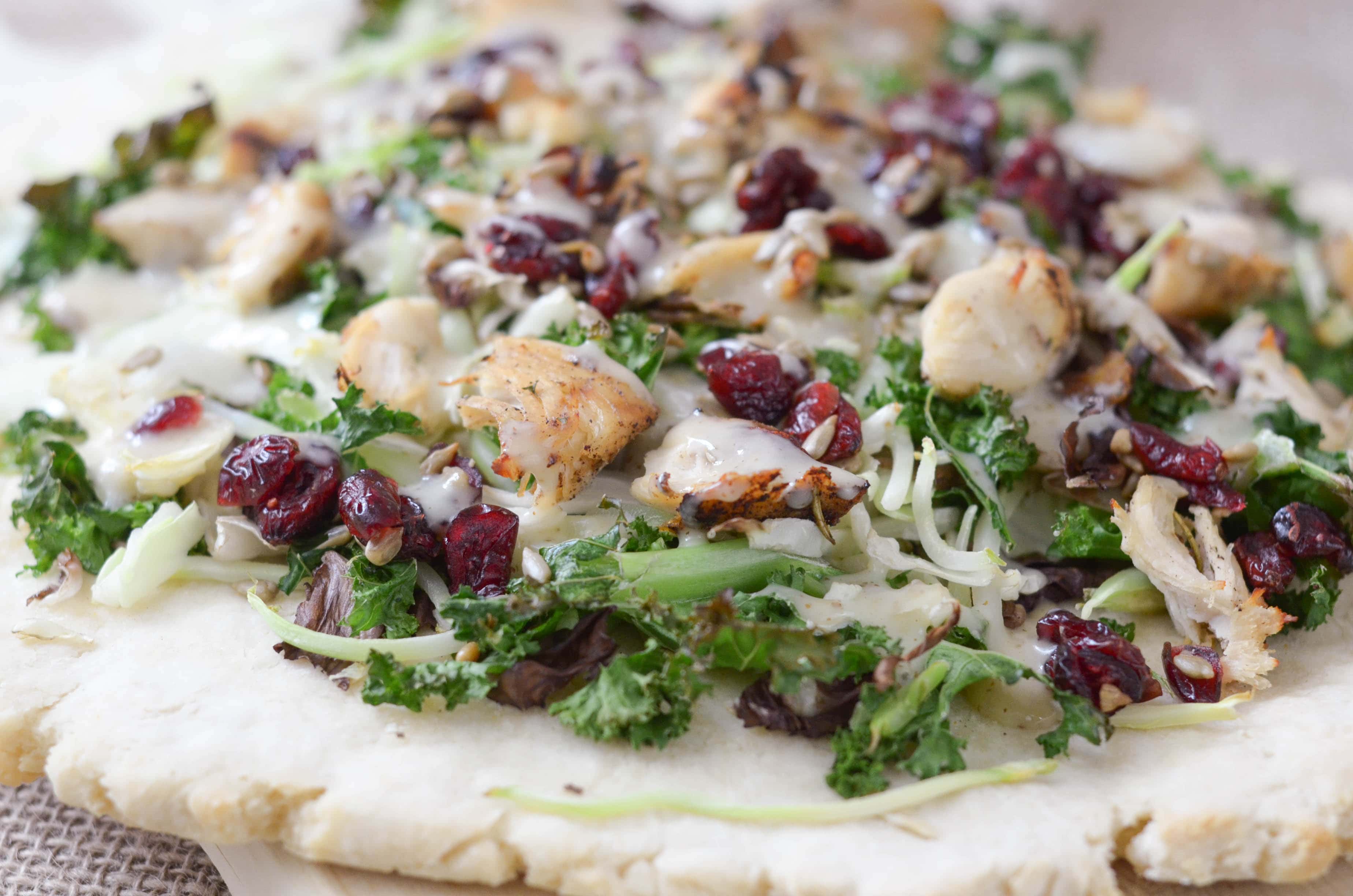 Sunflower Kale Flatbread