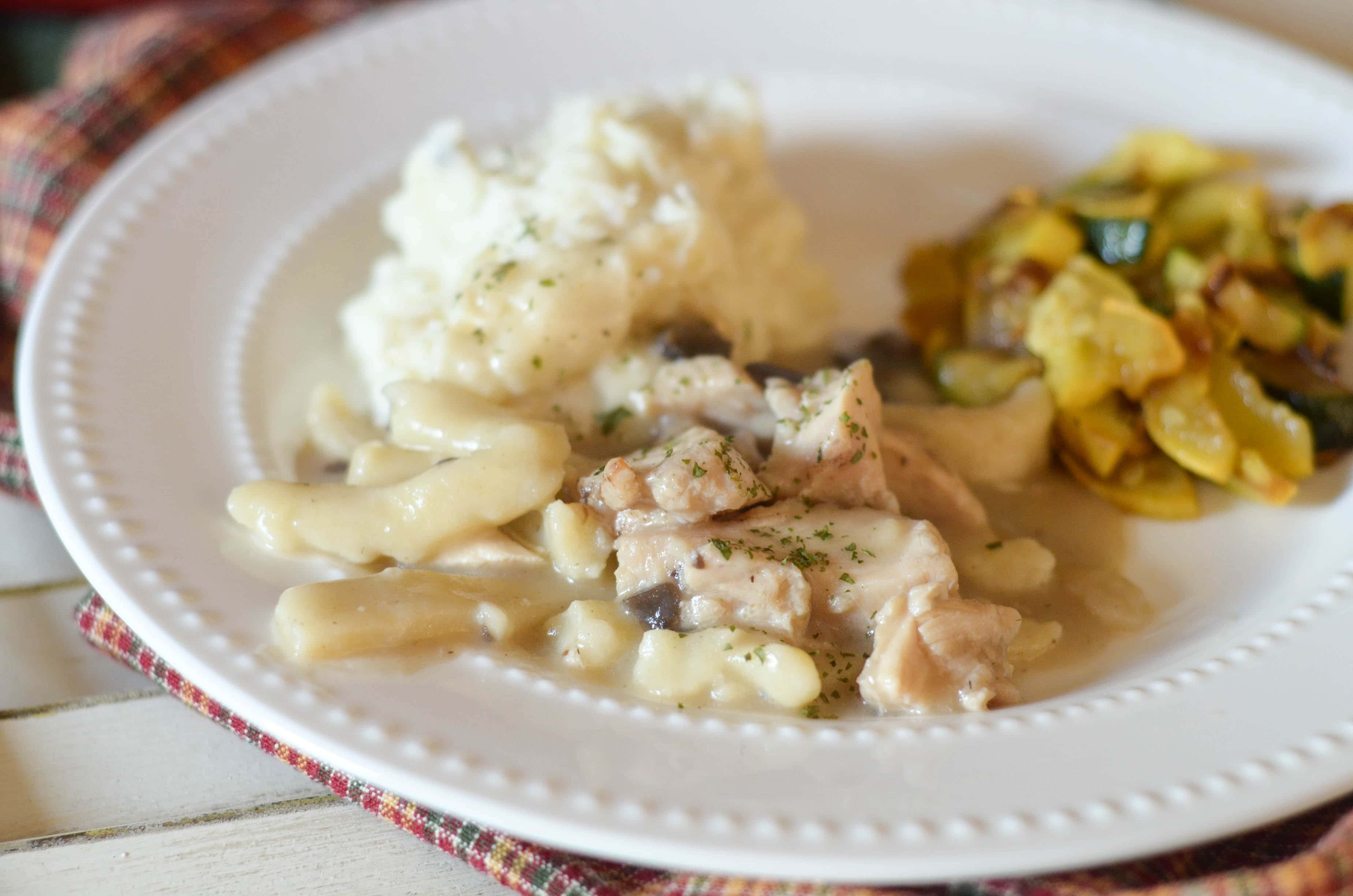 Creamy Chicken Noodles