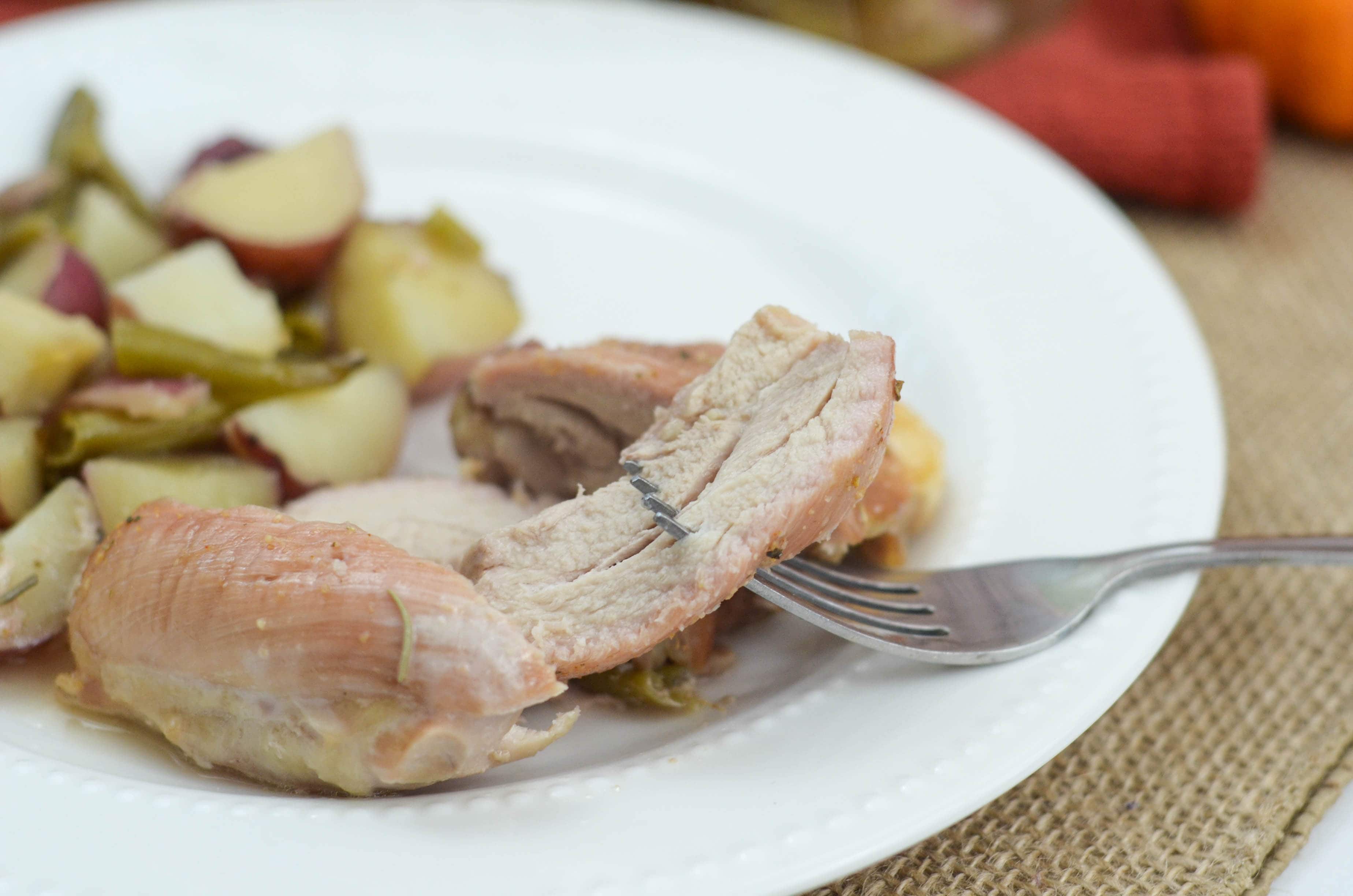 One-Dish Maple Chicken Thighs