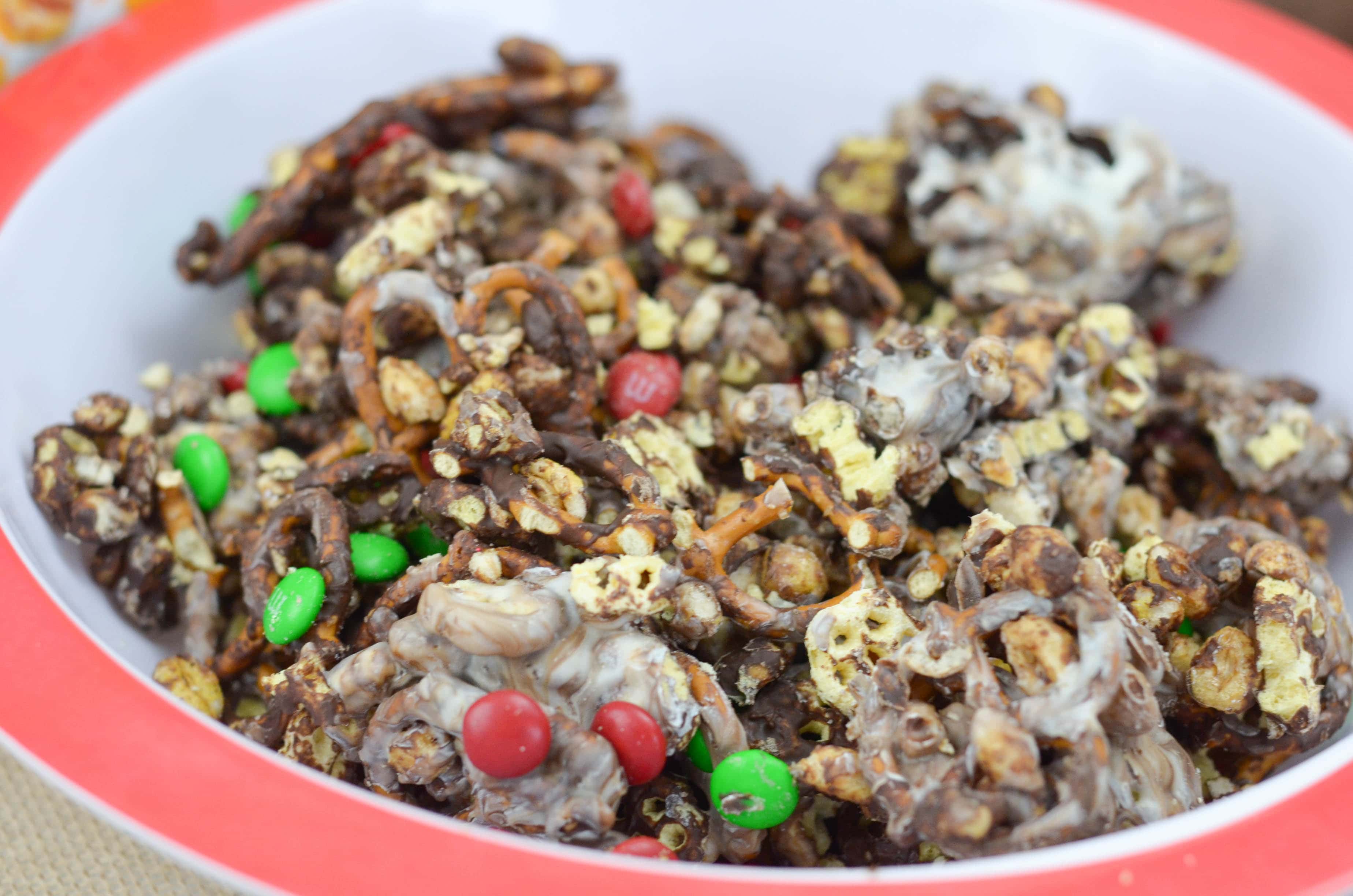 Chocolate Covered Party Mix