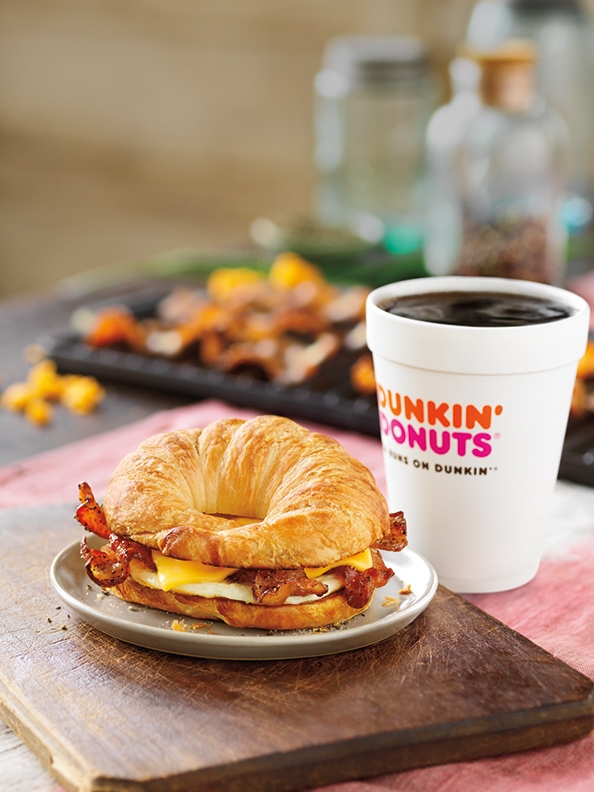 Breakfast-to-Go with Dunkin’ Donuts