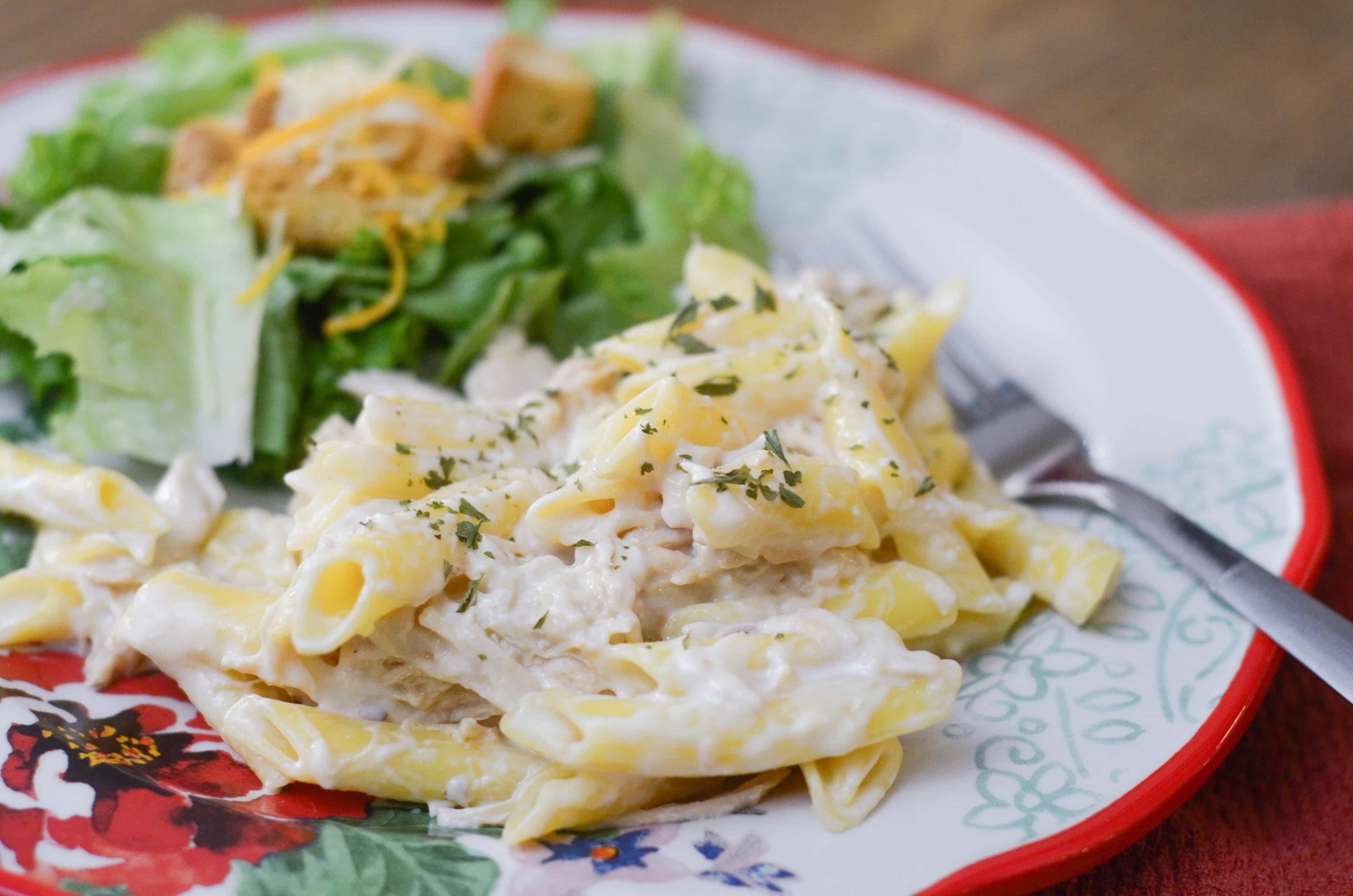 Slow Cooker Chicken Alfredo