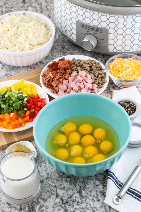 crockpot breakfast casserole