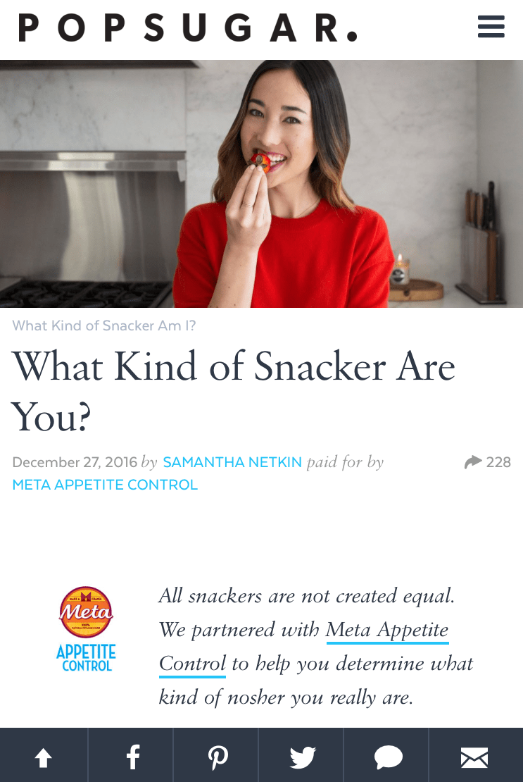 Being a Mindless Muncher