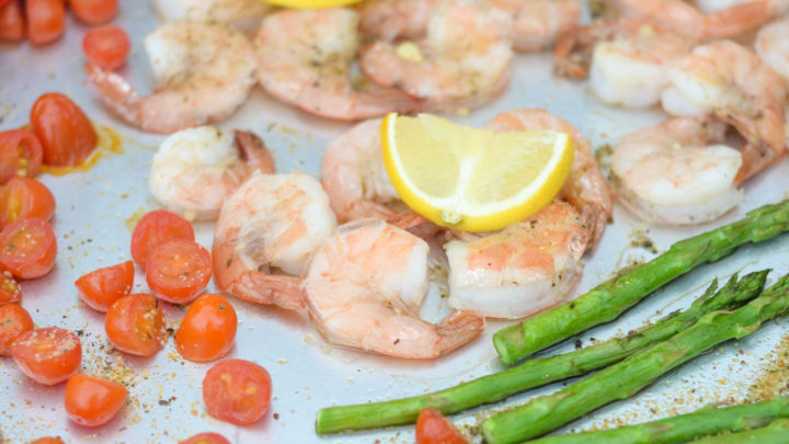 Image for Sheet Pan Lemon Garlic Shrimp
