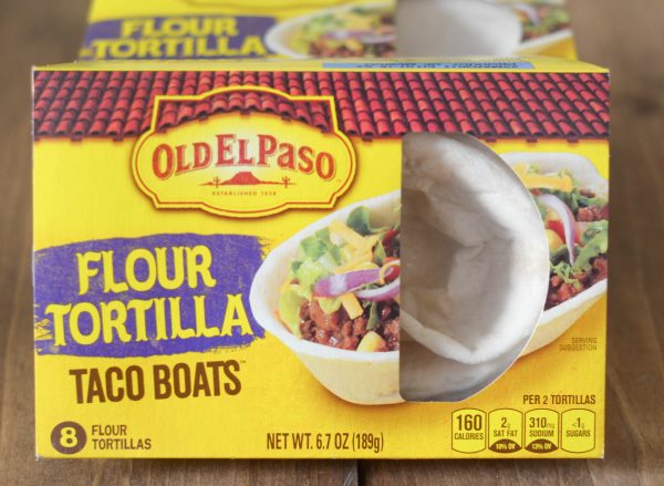 Sloppy Joe Taco Boats #OEPGameDAy #ad