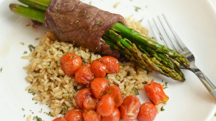 Image for Steak Wrapped Asparagus