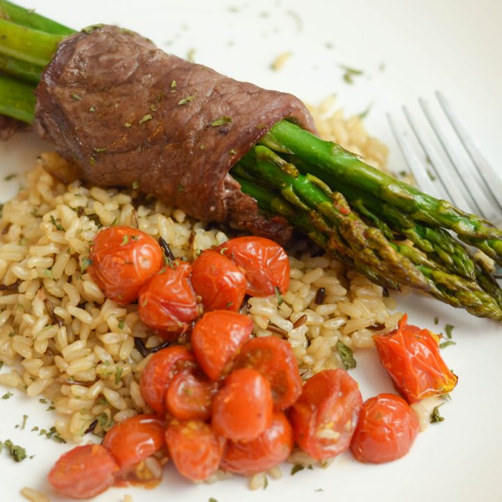 Image for Steak Wrapped Asparagus
