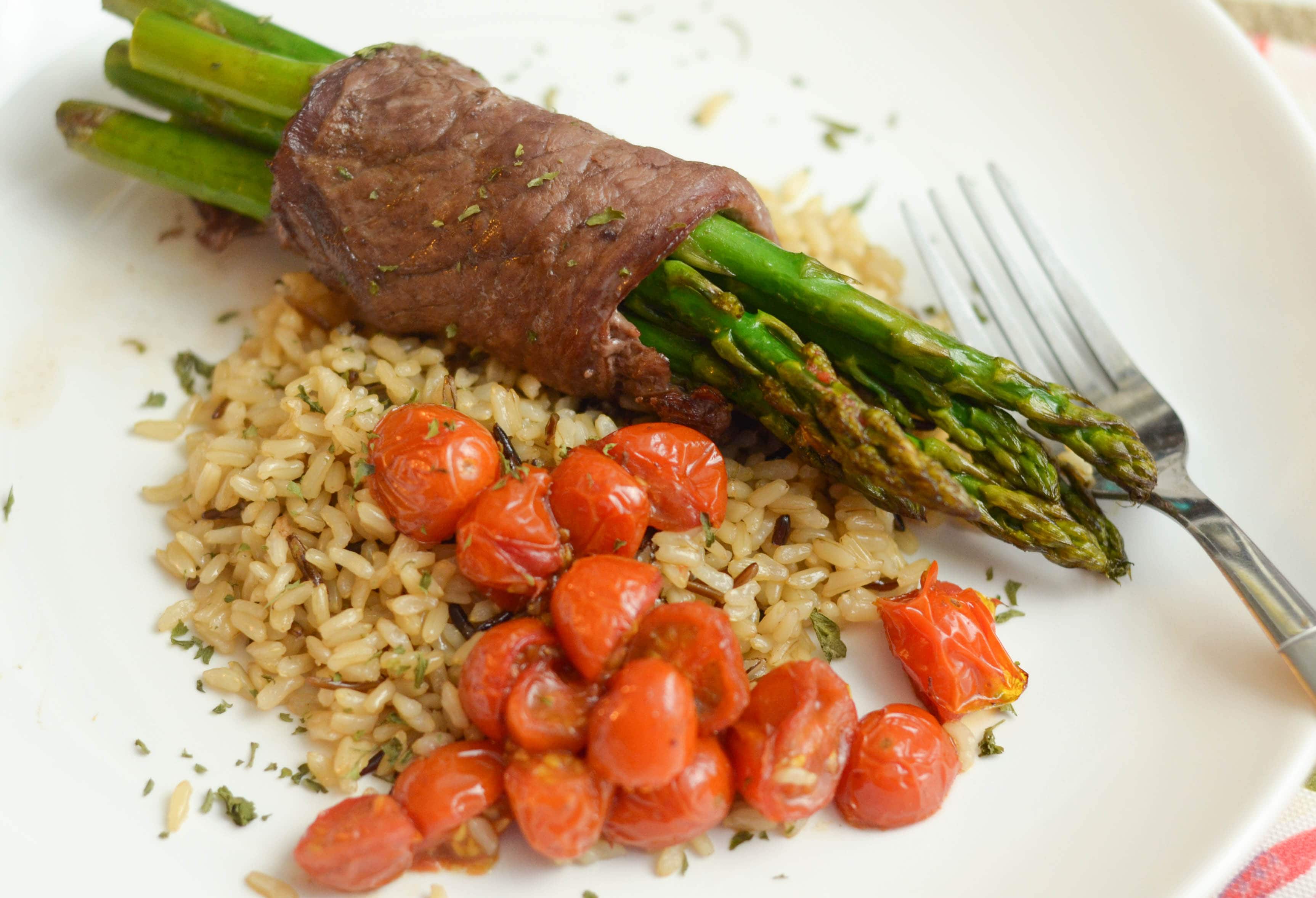 Steak Wrapped Asparagus