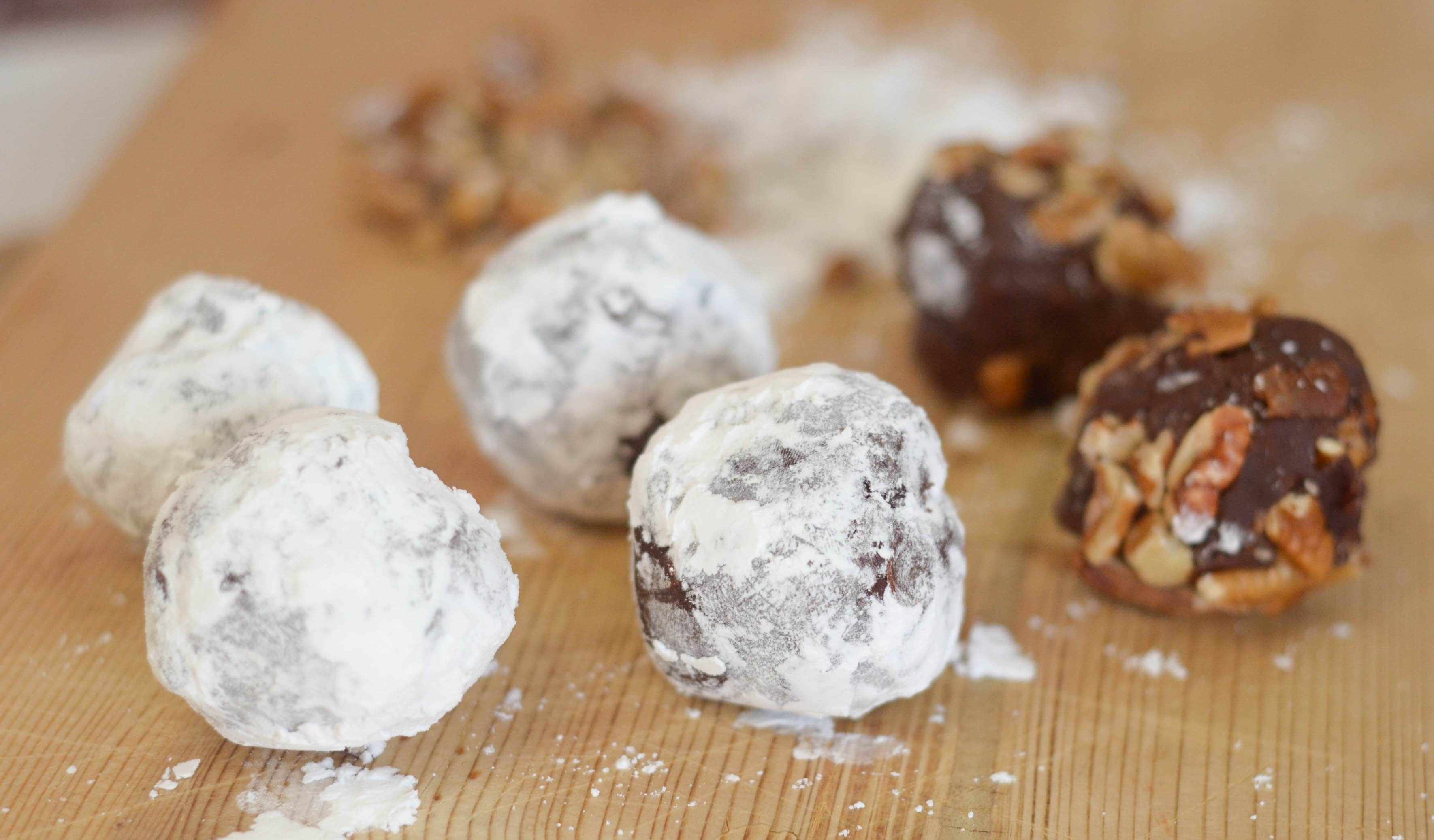 Magical Bittersweet Chocolate Truffles