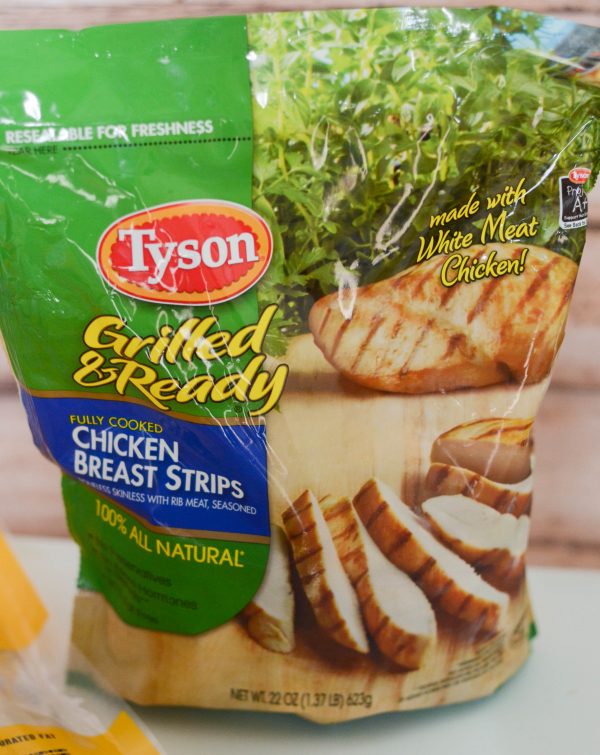 Zesty Italian Chicken Salad Wraps