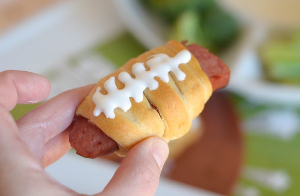 football sausage rolls