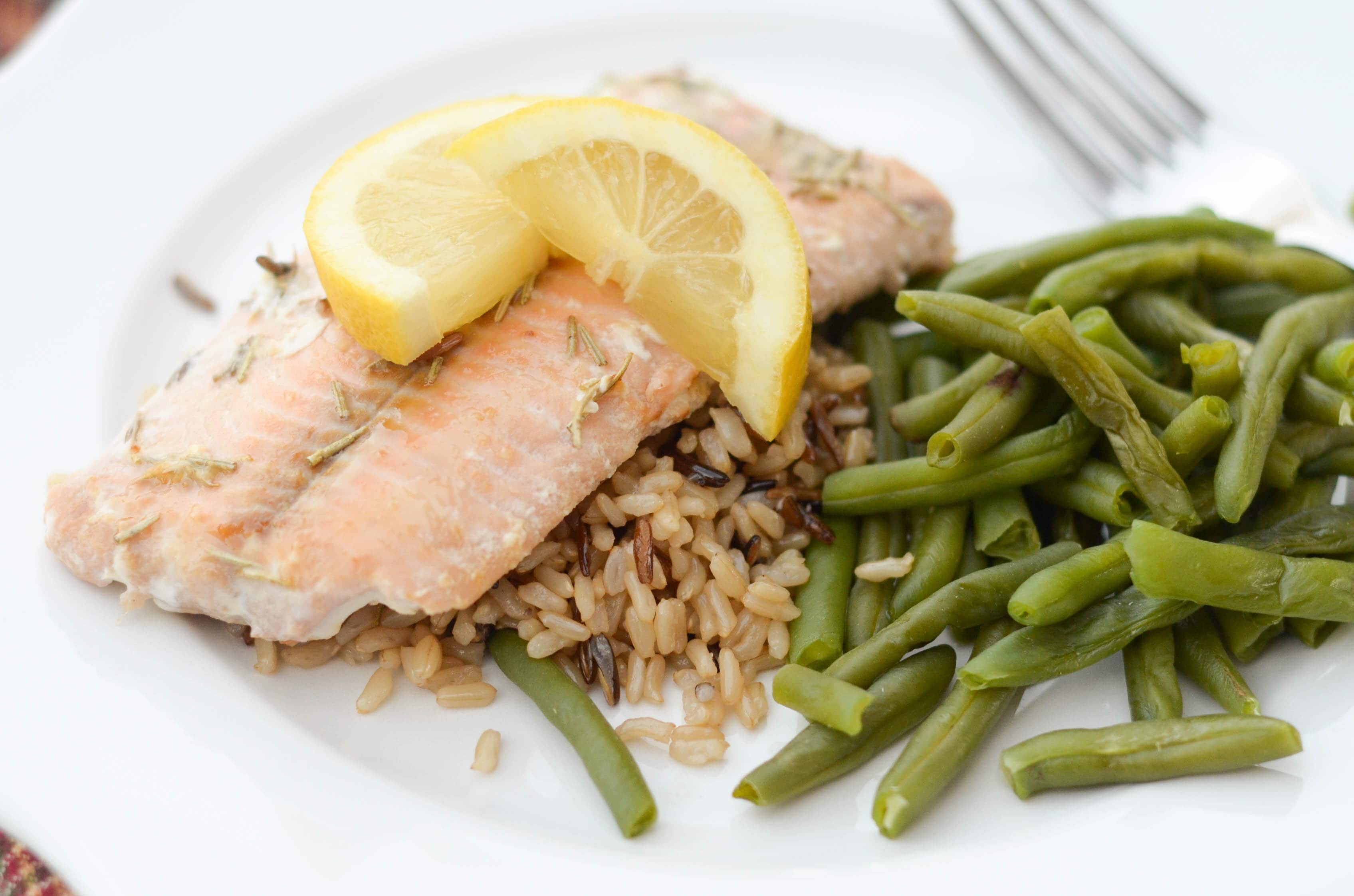 Lemon Garlic Salmon