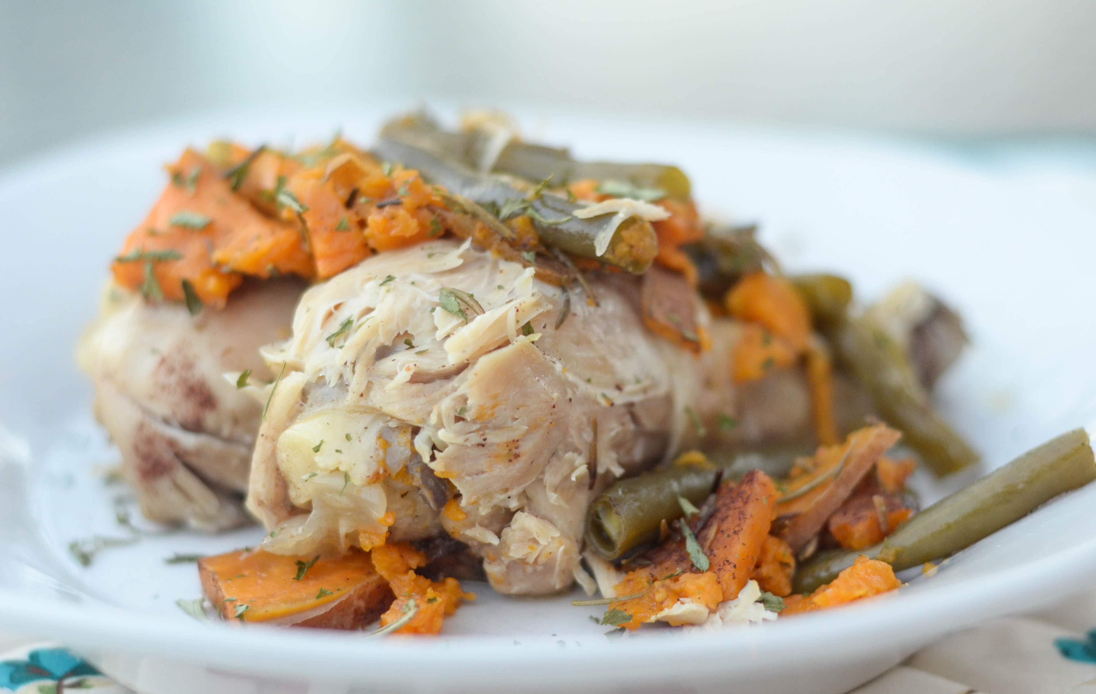Instant Pot Maple Chicken & Sweet Potatoes