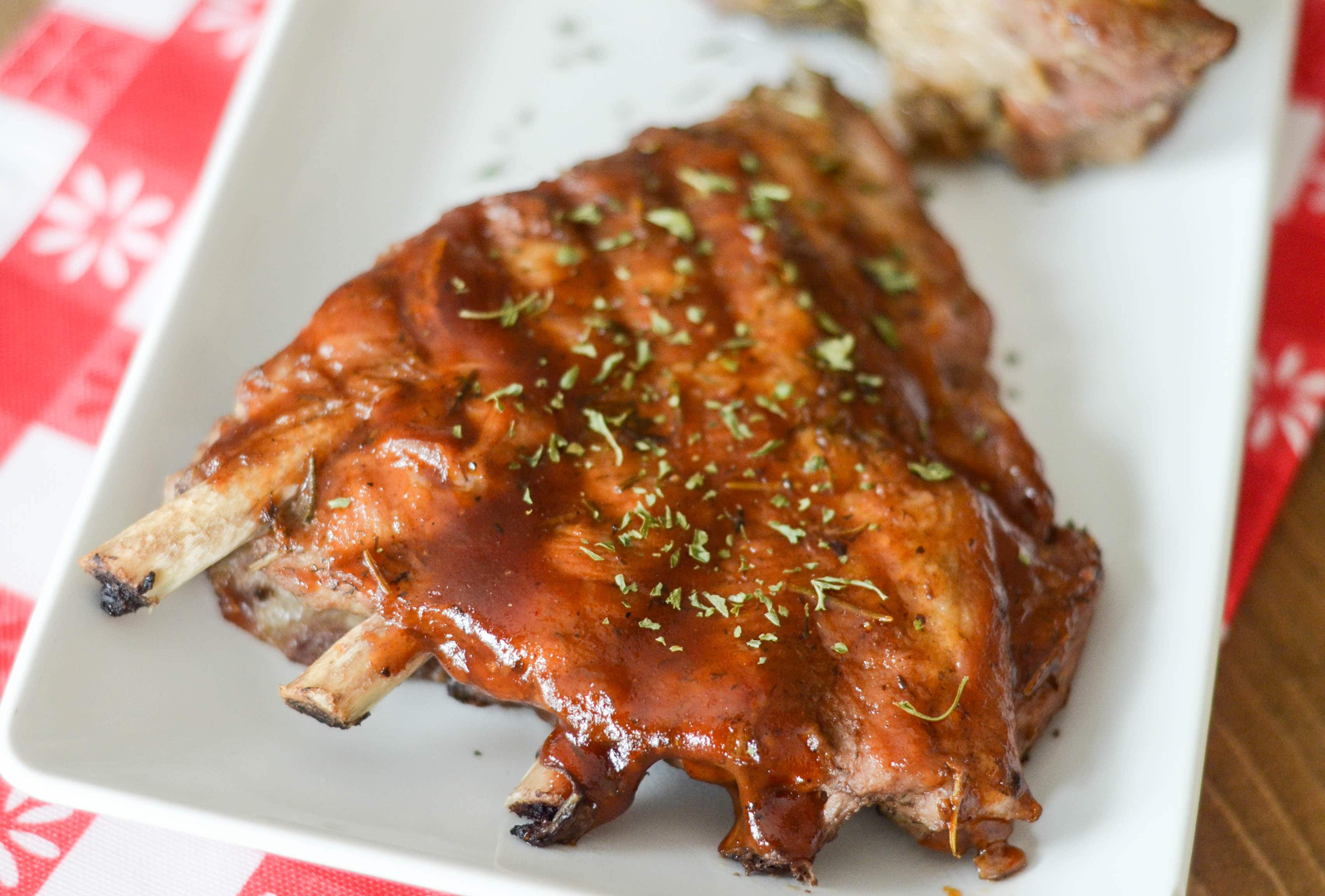 Instant Pot Ribs with Maple Glaze