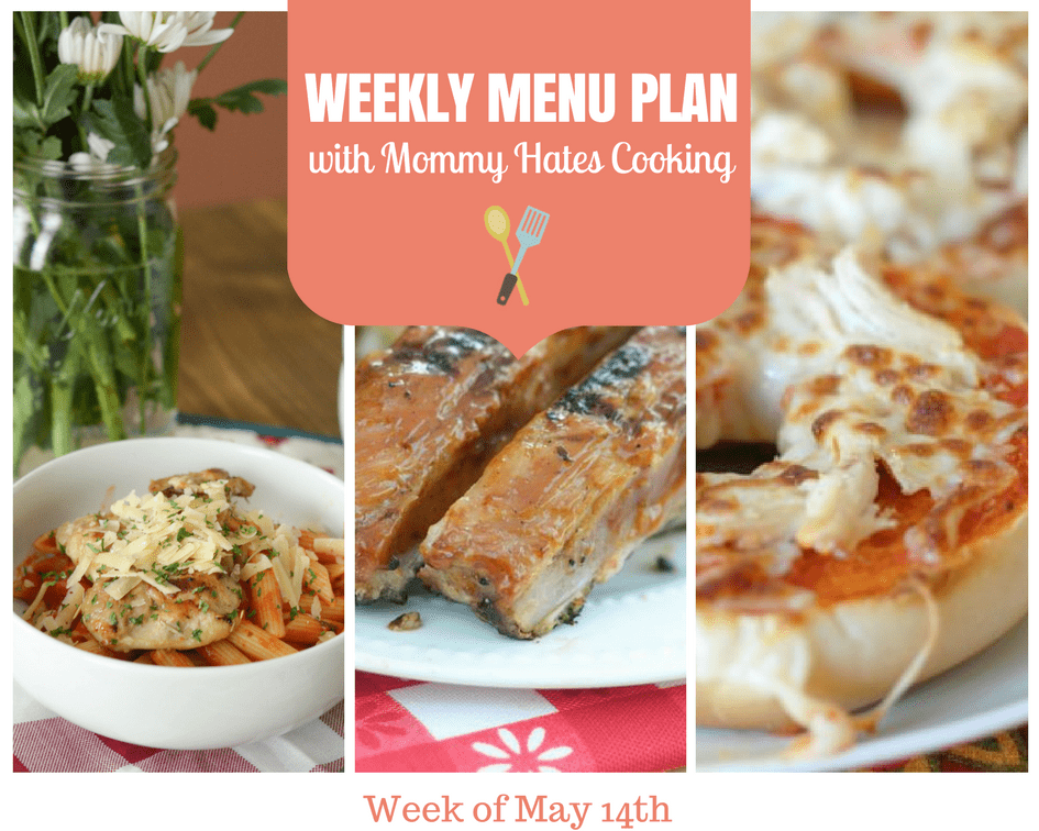 Weekly Menu Plan – Week of May 14th